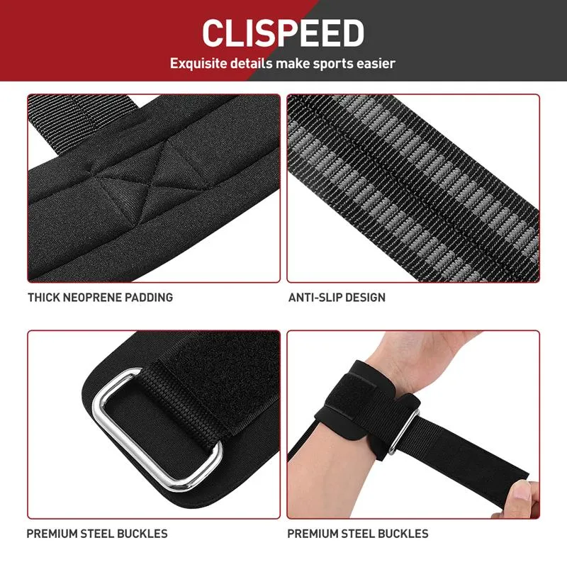 2PCS Weightlifting Straps Gym Wrist Wrap