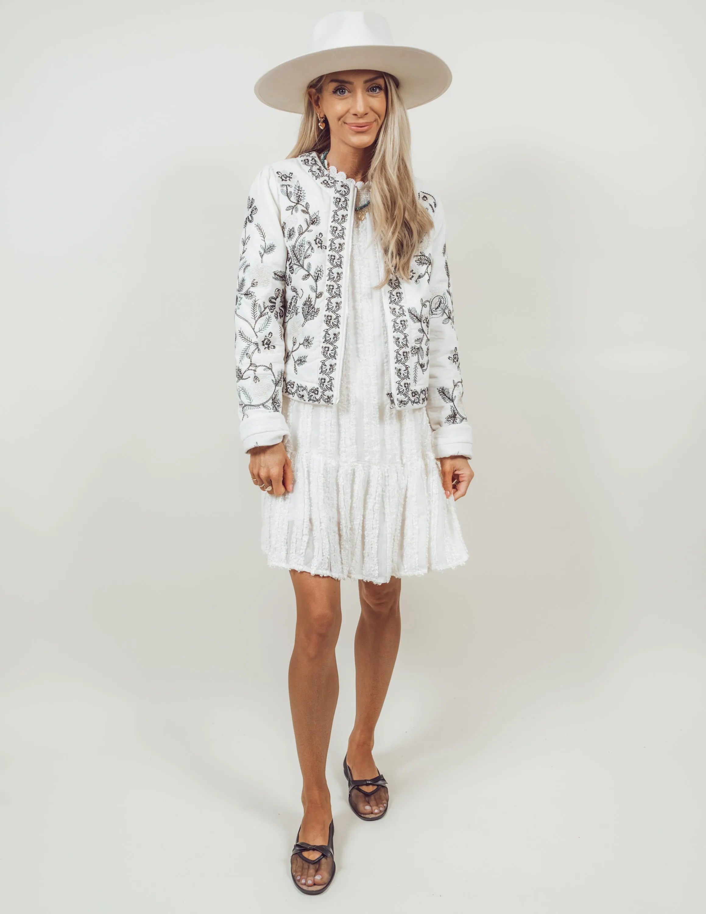 Adria Embroidered Jacket