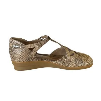 Beautifeel Lane 0163 Taupe Snake 892 Women's Sandals