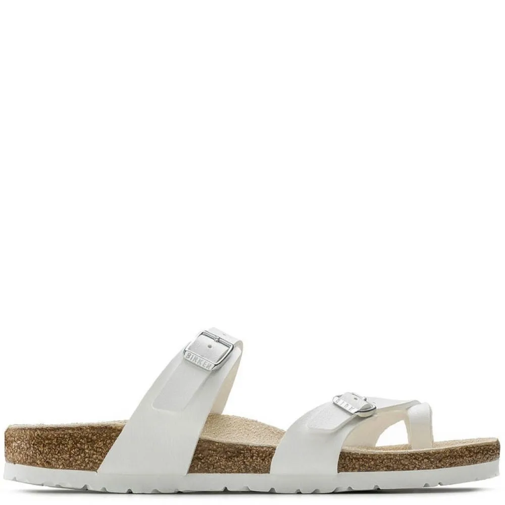 Birkenstock Women's Mayari Birko-Flor in White