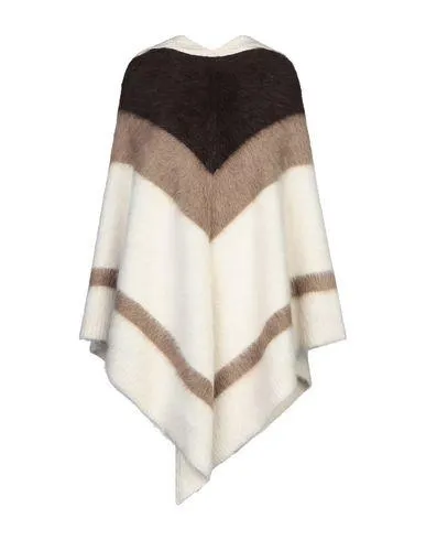 Celine Women Capes & ponchos Beige M INT