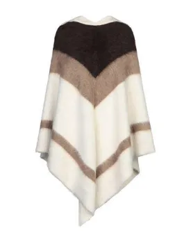 Celine Women Capes & ponchos Beige M INT