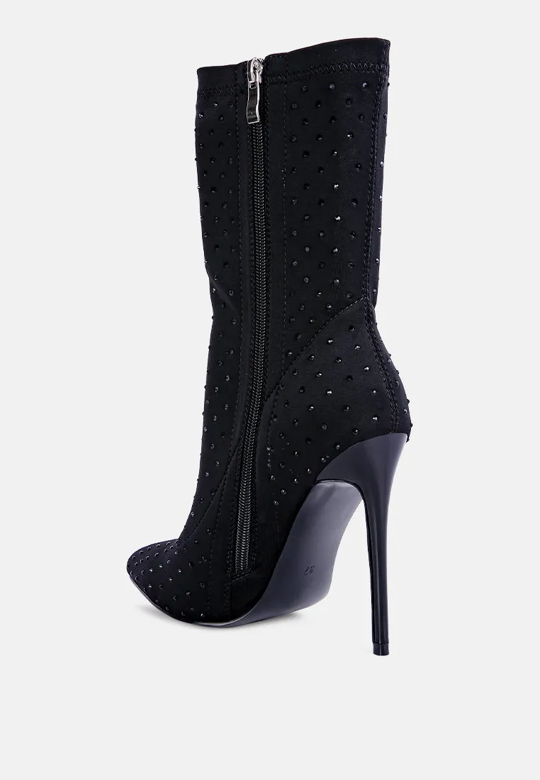 Cheugy Embellished Ankle Boots