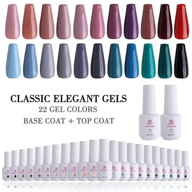 DIY Full Color Nail Polish Sets