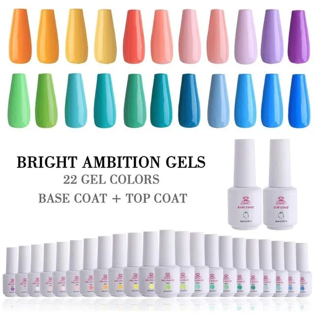 DIY Full Color Nail Polish Sets