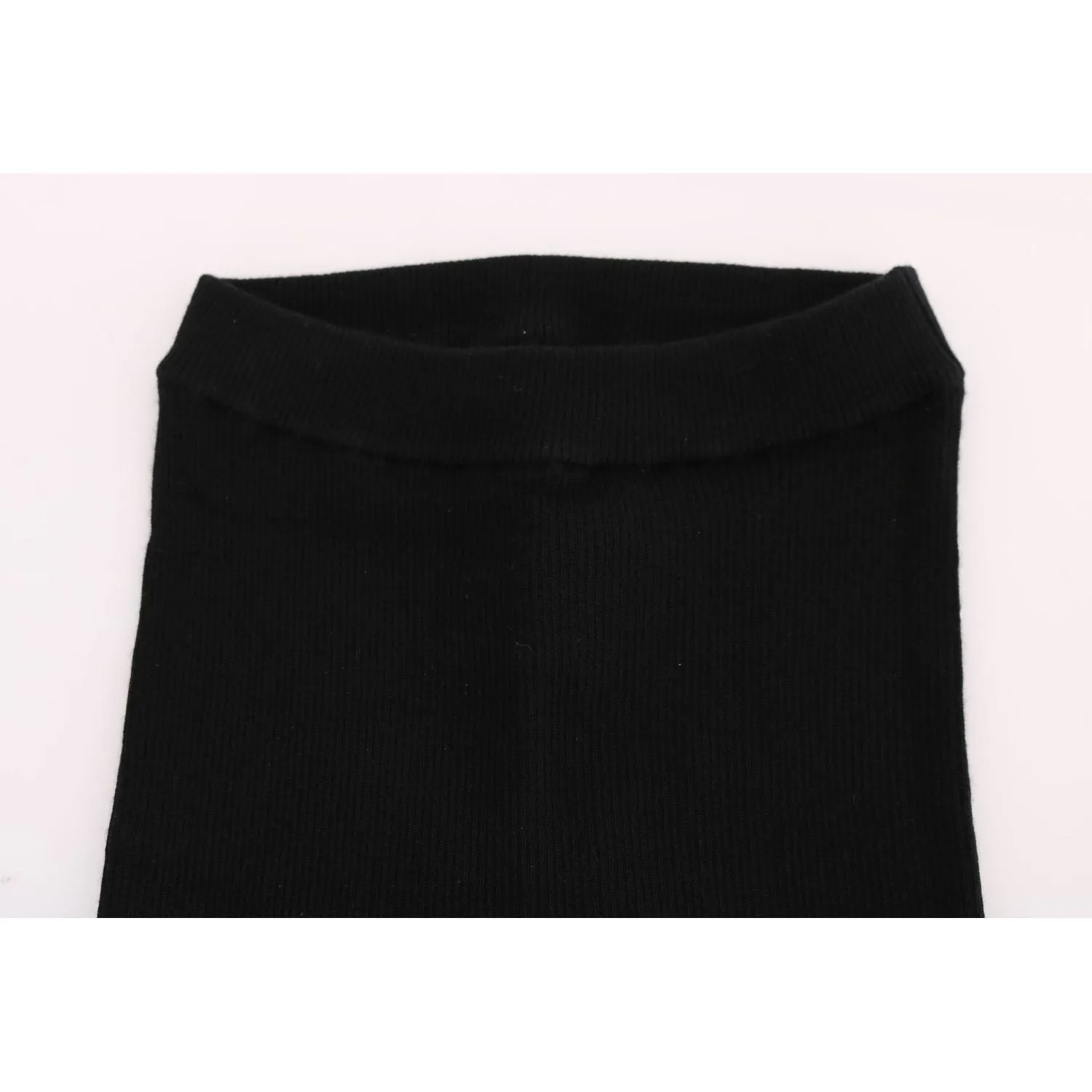 Dolce & Gabbana Elegant Black Cashmere Pants