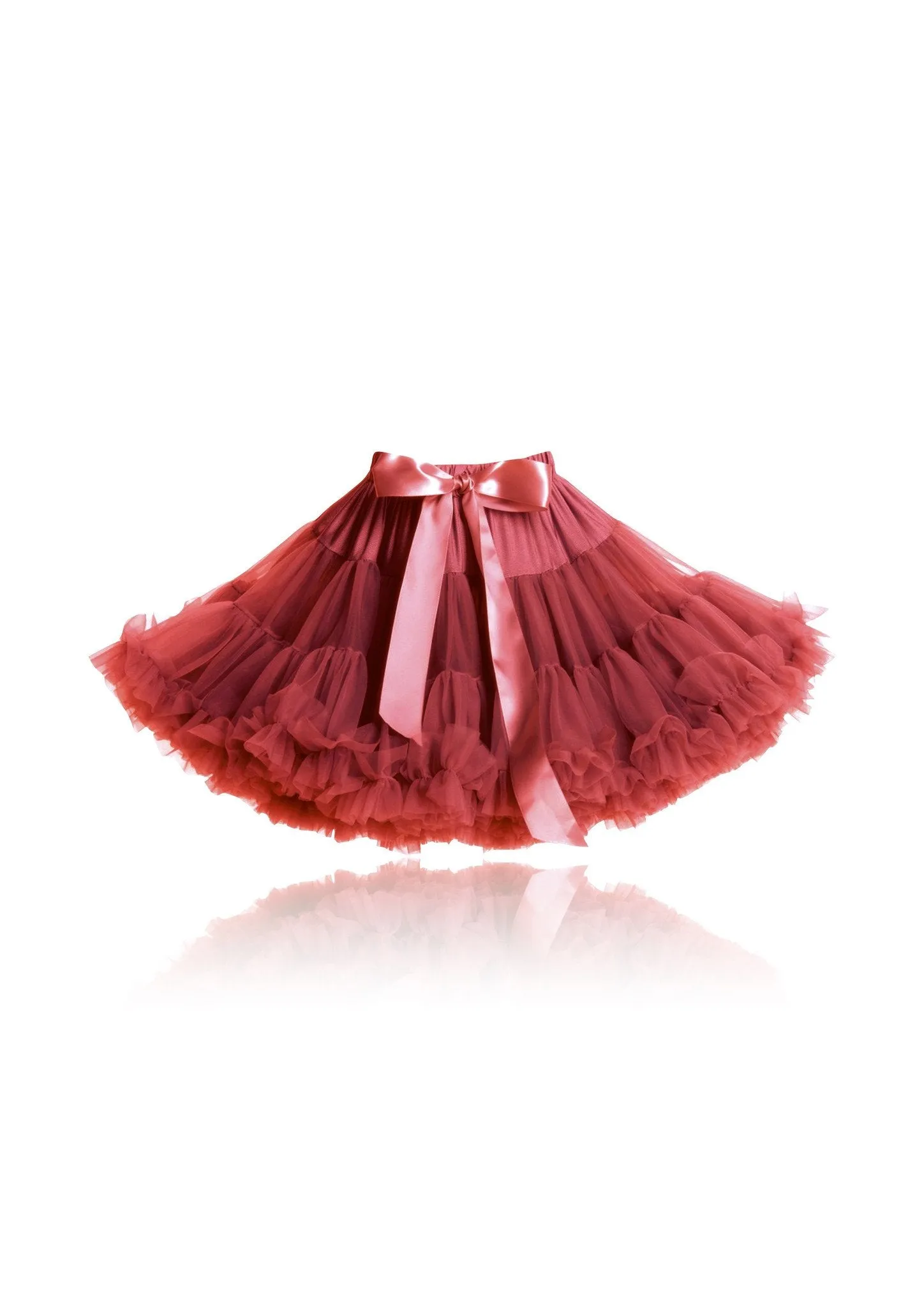 DOLLY by Le Petit Tom ® LITTLE RED RIDING HOOD pettiskirt red