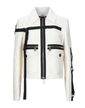 Dsquared2 Women Jacket Ivory 6 UK