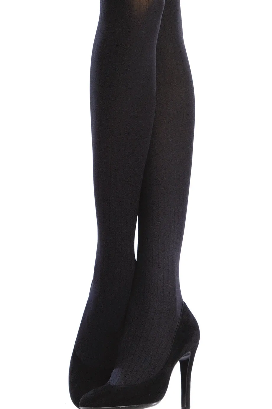 EMILIO CAVALLINI 3 DIMENSIONS RIBBED Tights Brown