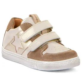 Froddo Girl's Dolby Casual Shoes - Gold Shine