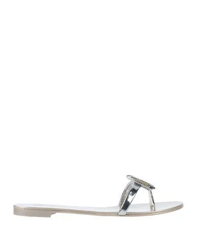 Giuseppe Zanotti Women Sandals Silver 6 UK