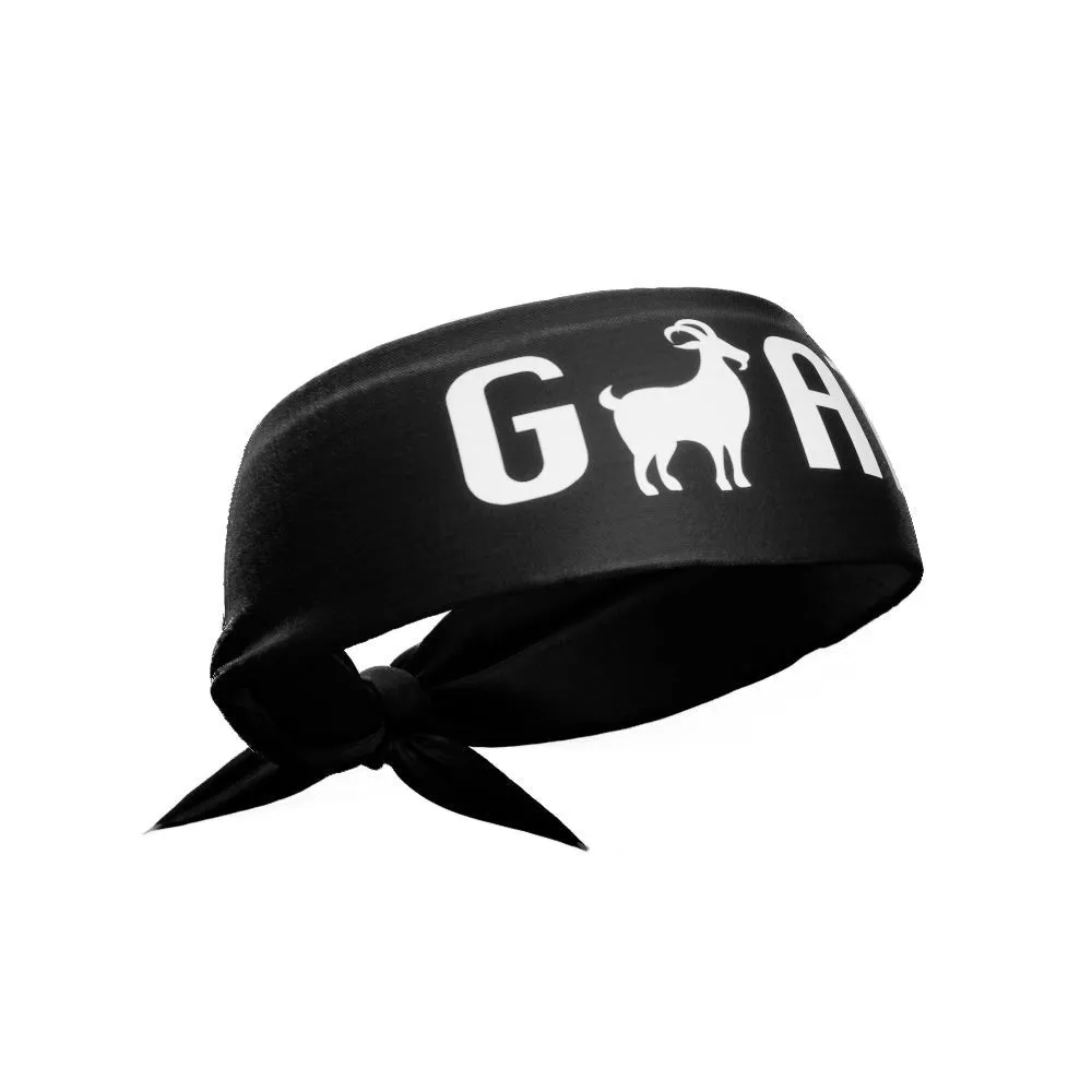 GOAT Tie Headband (Black)