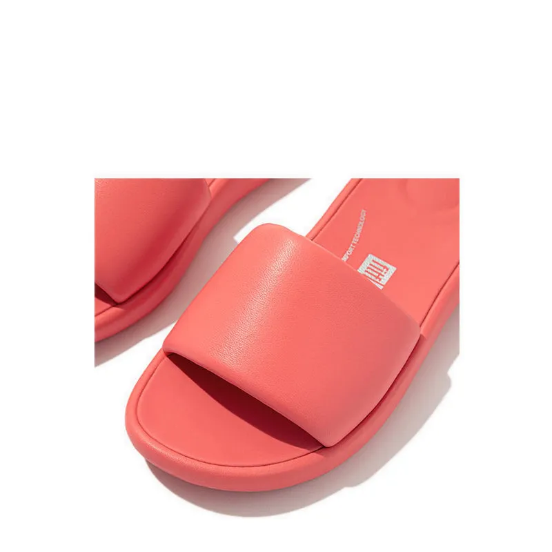 IQushion Wo DLuxe Padded Leather Slides