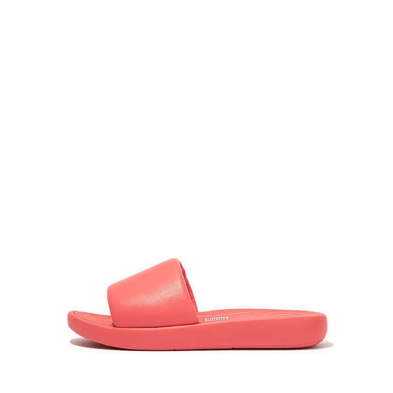 IQushion Wo DLuxe Padded Leather Slides