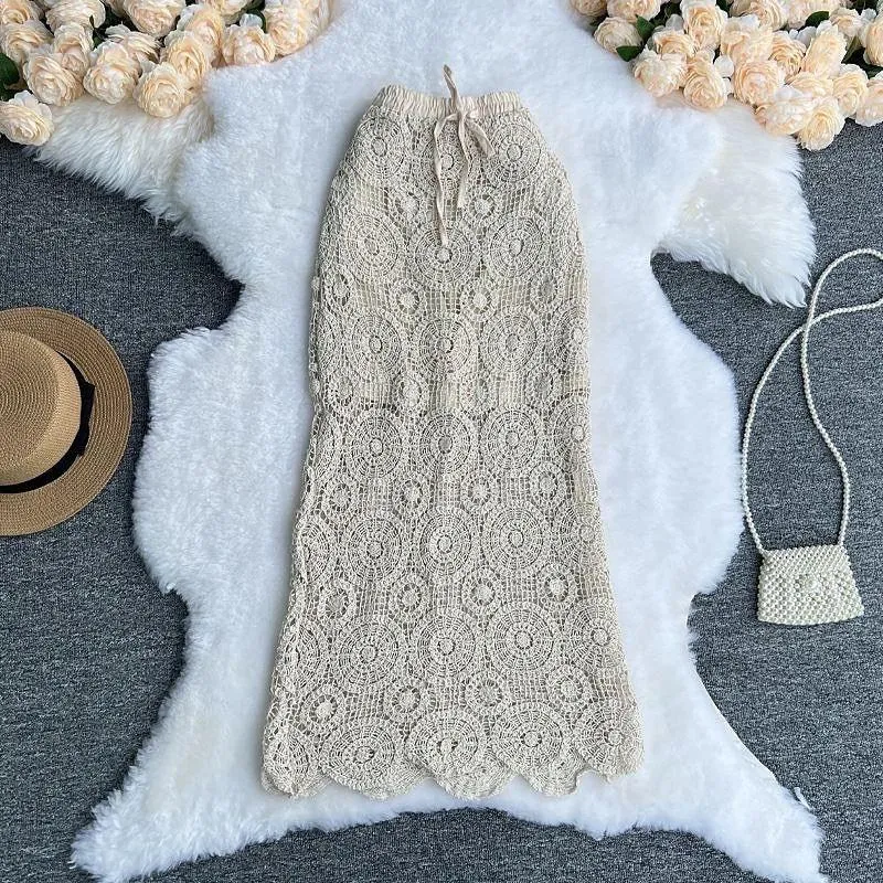 Lisa Crochet Coord Set