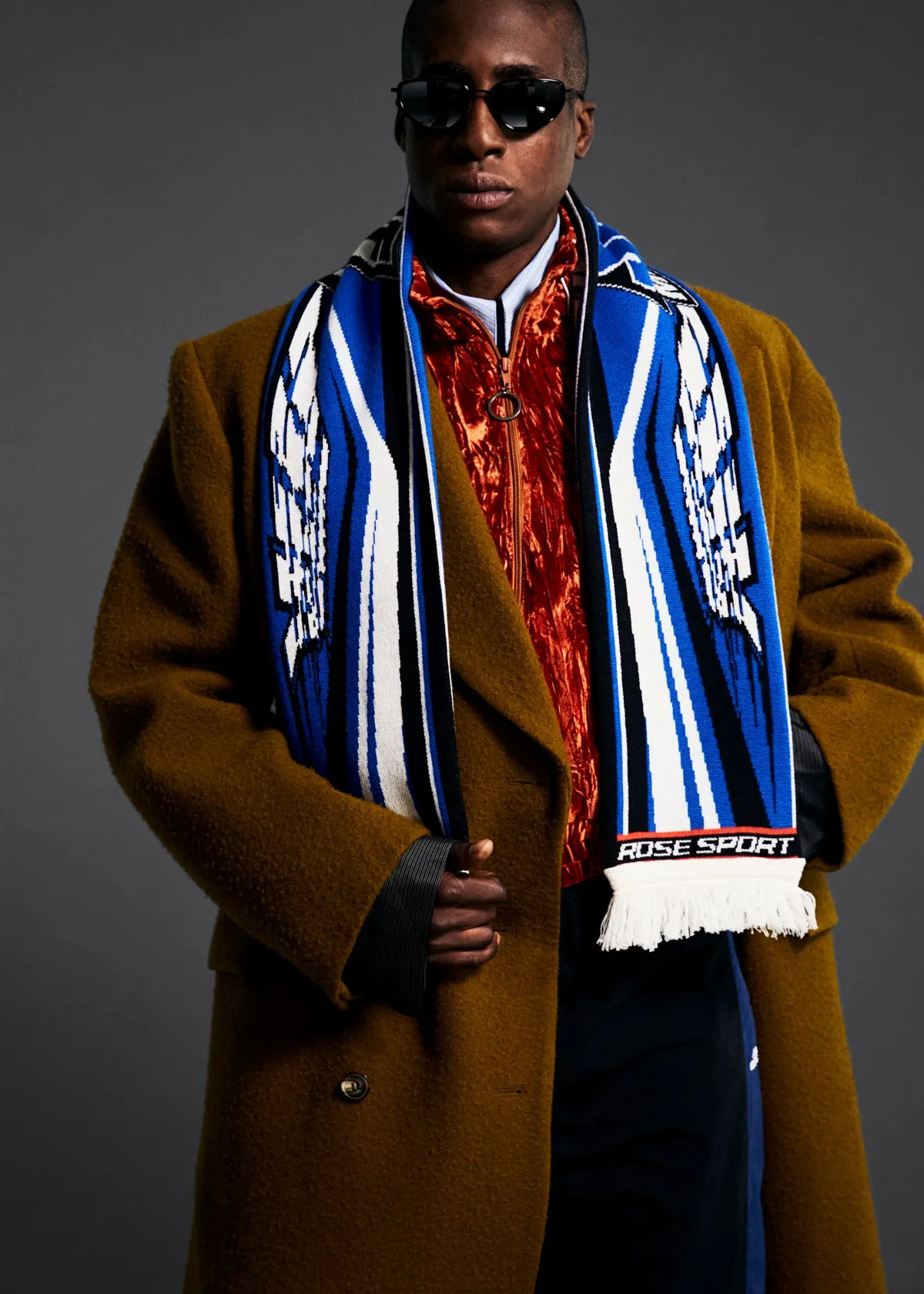 Multicolored Motocross Scarf for Optimal Style