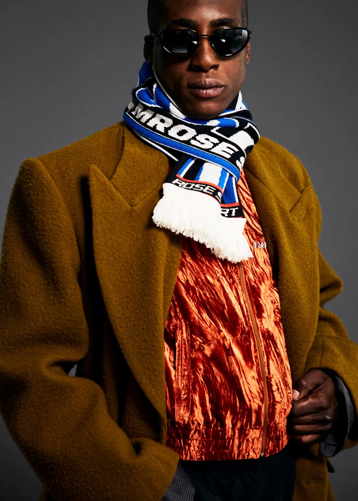 Multicolored Motocross Scarf for Optimal Style