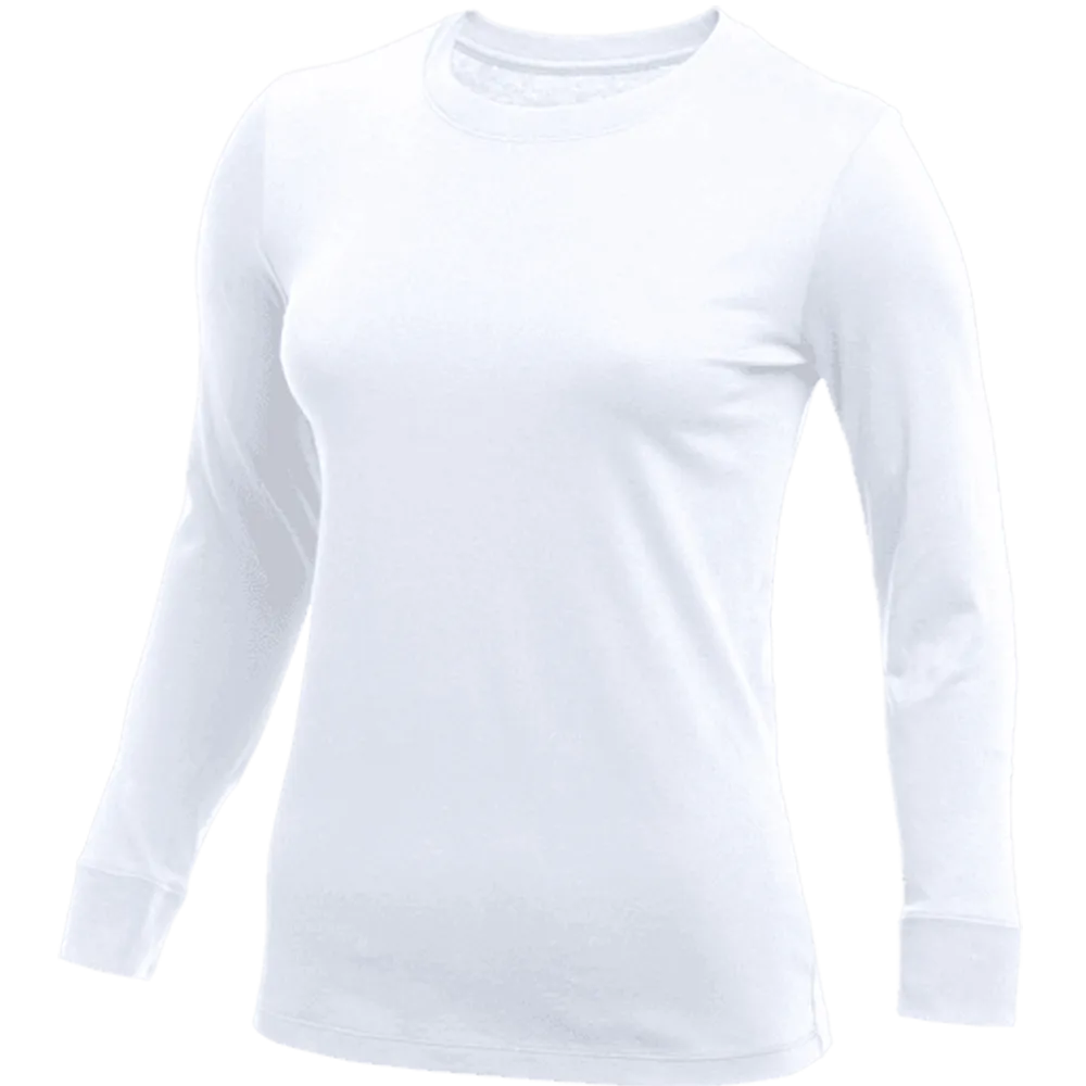 Nike Women's Core Long Sleeve Cotton Crew