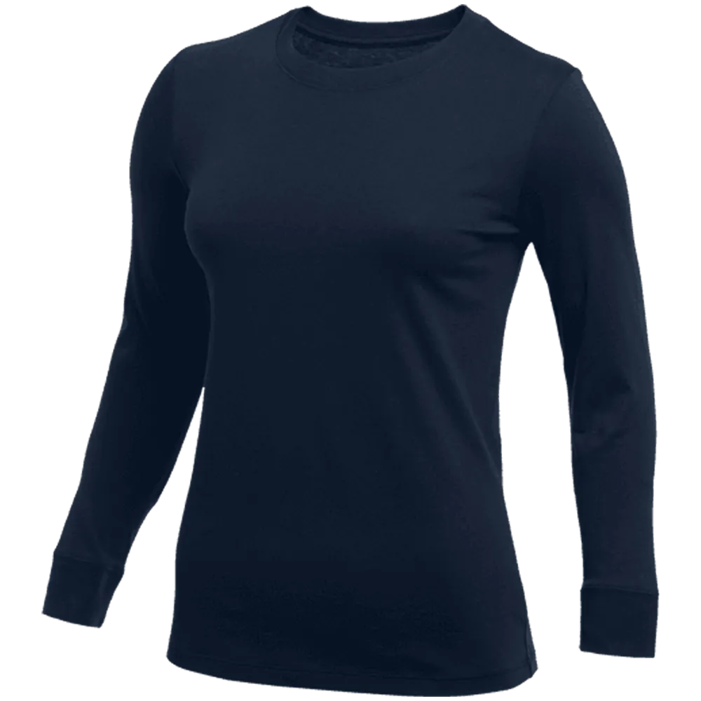 Nike Women's Core Long Sleeve Cotton Crew