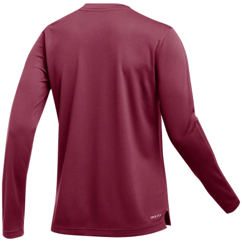 Nike Women's DF UV Coaches Top LS