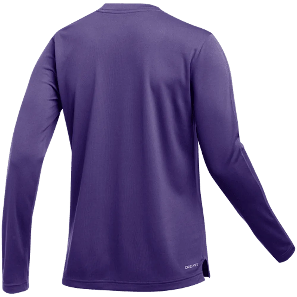 Nike Women's DF UV Coaches Top LS