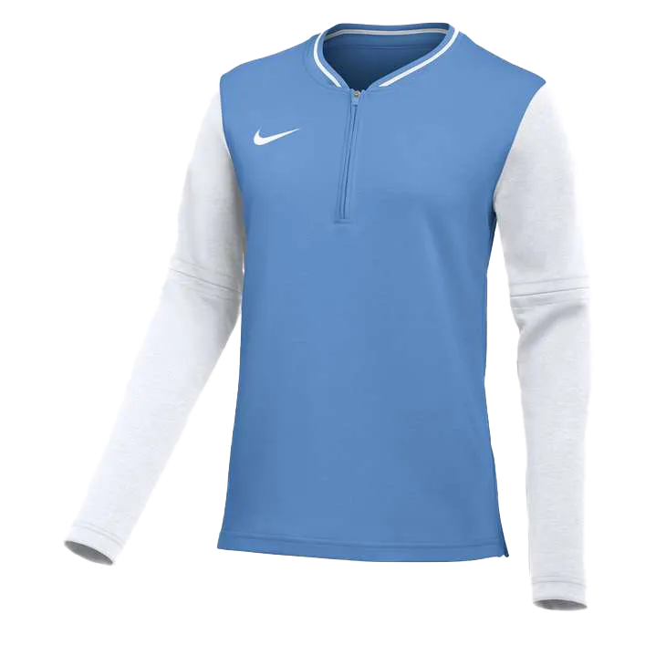 Nike Women's Dri-Fit Half Zip Coaches Top LS