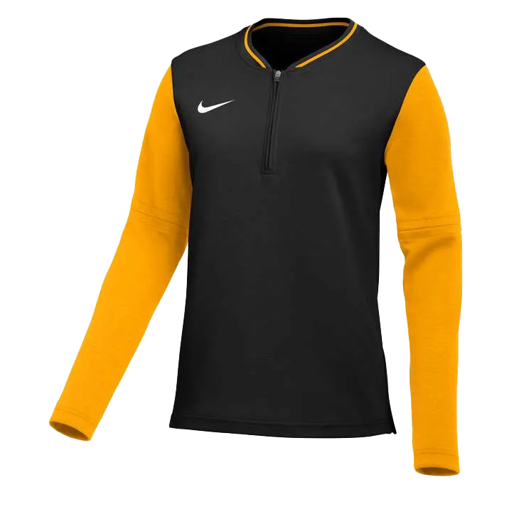 Nike Women's Dri-Fit Half Zip Coaches Top LS