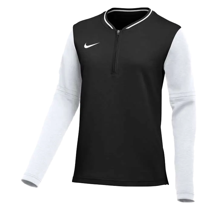 Nike Women's Dri-Fit Half Zip Coaches Top LS