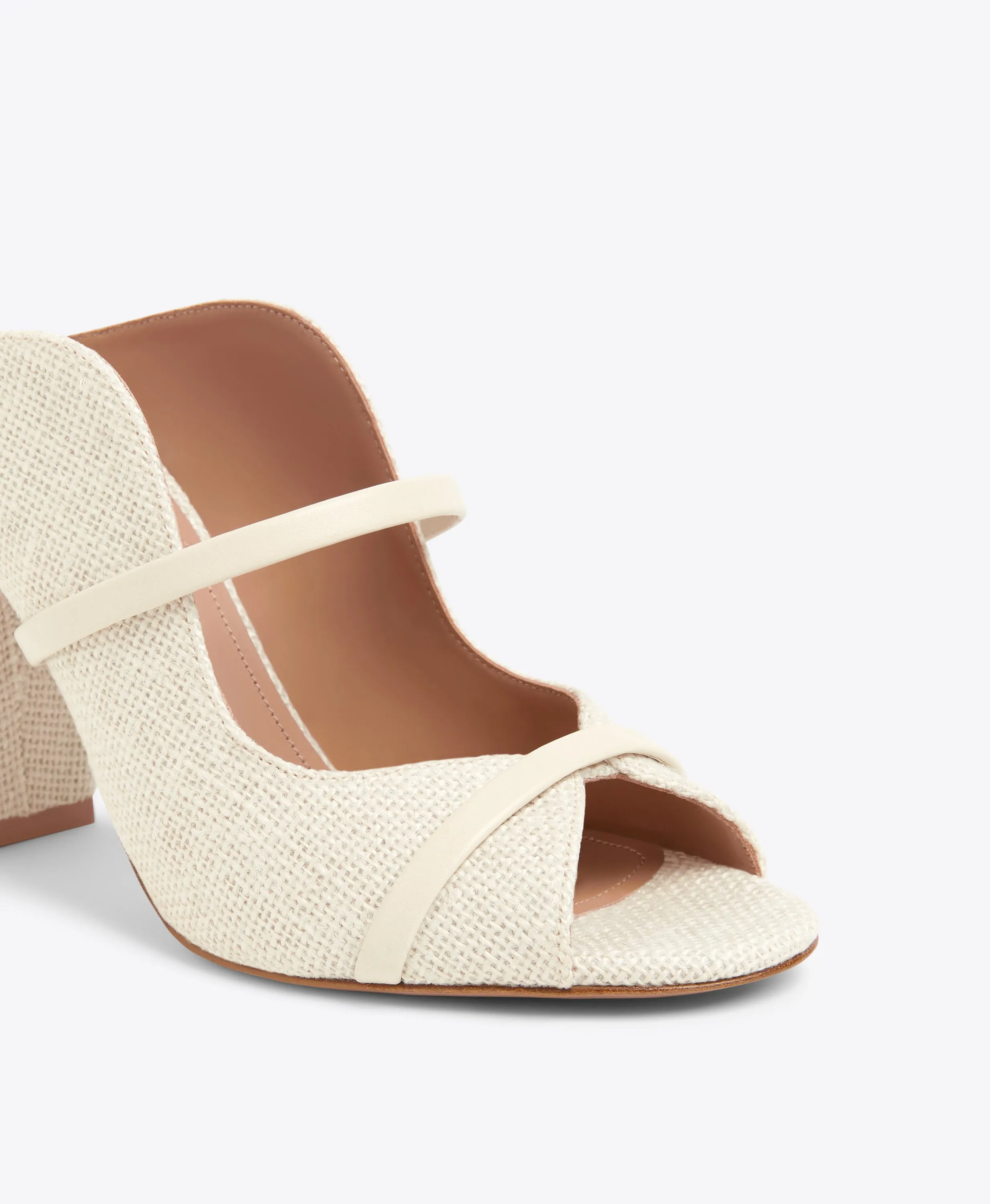 Norah 85 Cream Jute Sandals