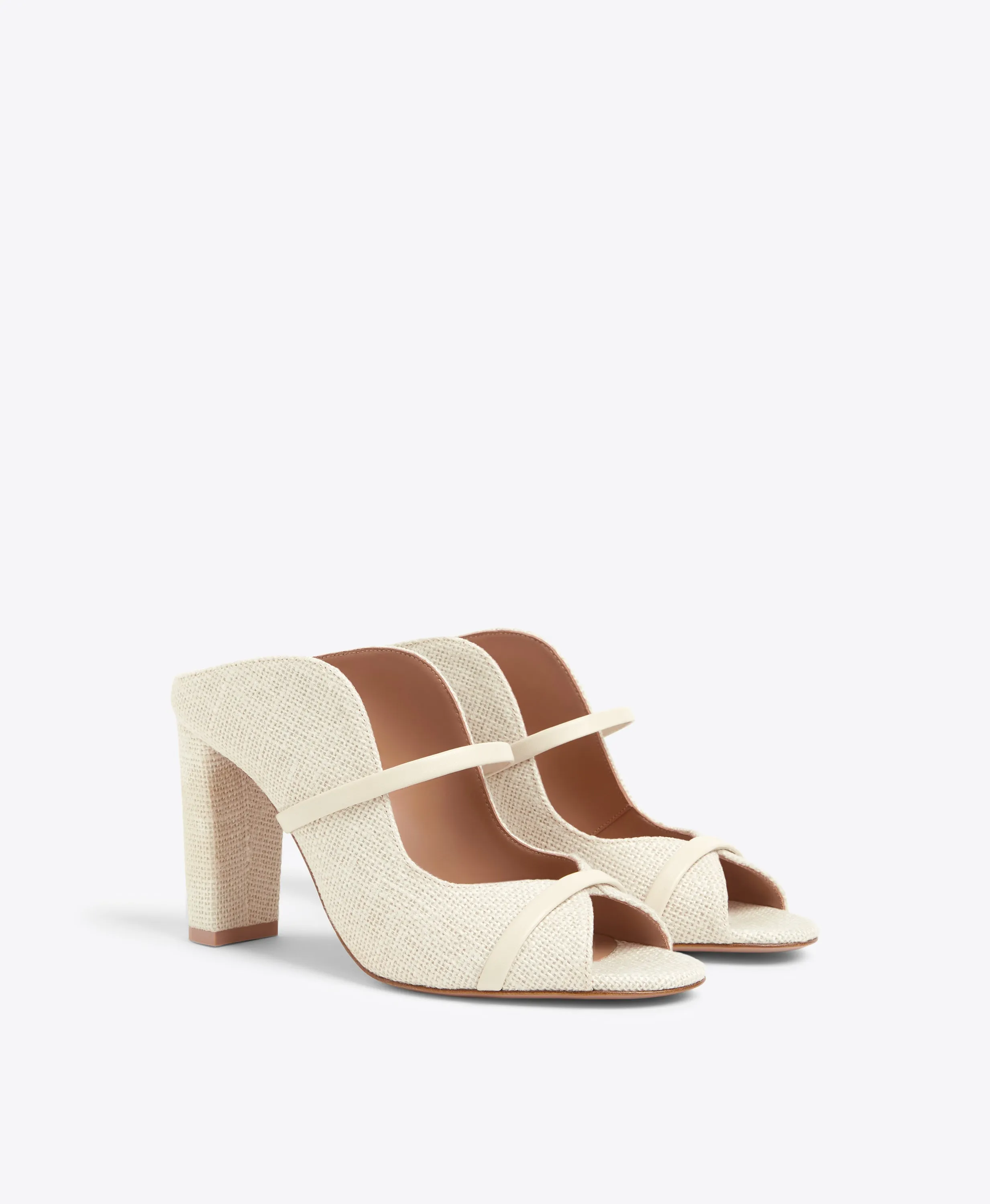 Norah 85 Cream Jute Sandals