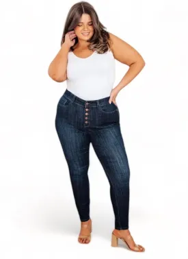 Plus Size High Rise Judy Blue Skinny Jeans