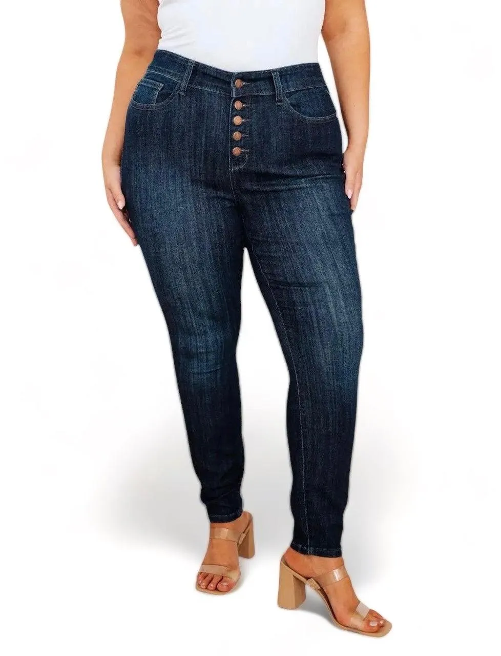 Plus Size High Rise Judy Blue Skinny Jeans