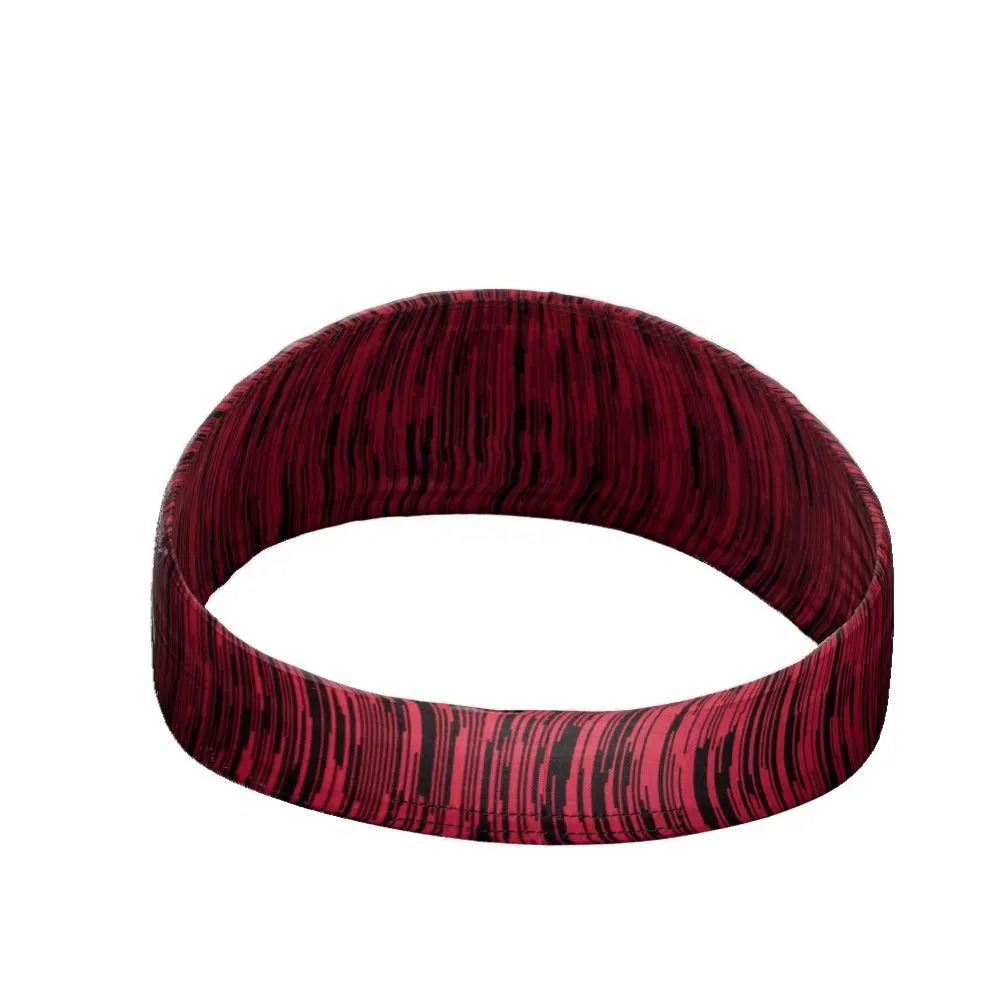 Red Static Headband