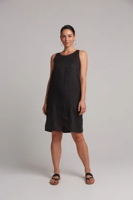 Studio Midi Dress - Ebony