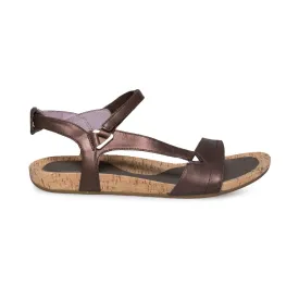 Teva Capri Universal Pearlized Chocolate Sandals - Women's