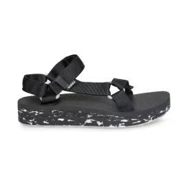 TEVA Midform Universal Glow Black Sandals - Women's