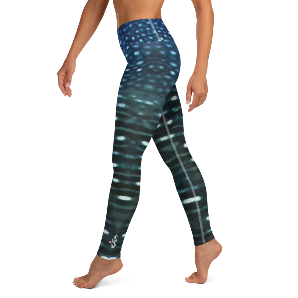 Whale Shark Leggings - High Waist (Warehouse)