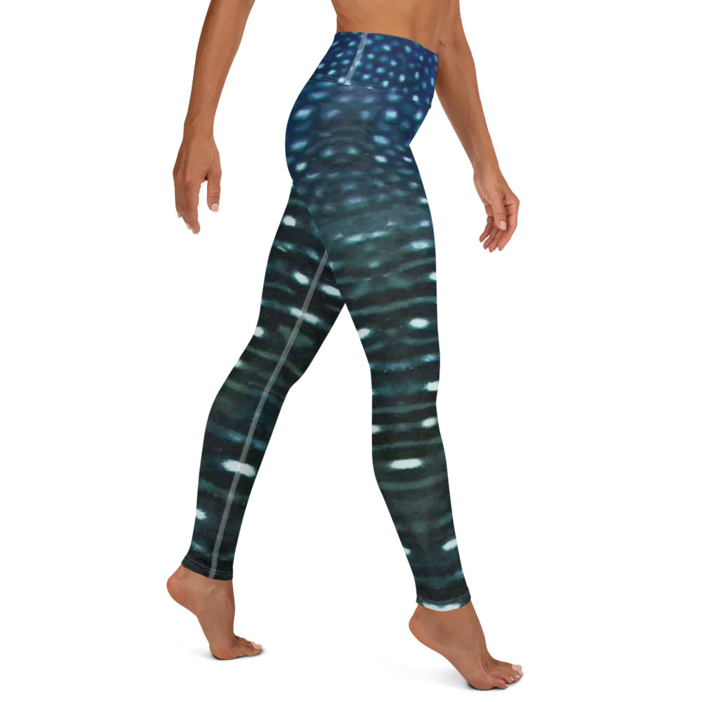 Whale Shark Leggings - High Waist (Warehouse)