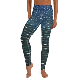 Whale Shark Leggings - High Waist (Warehouse)