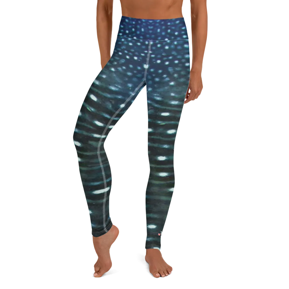 Whale Shark Leggings - High Waist (Warehouse)