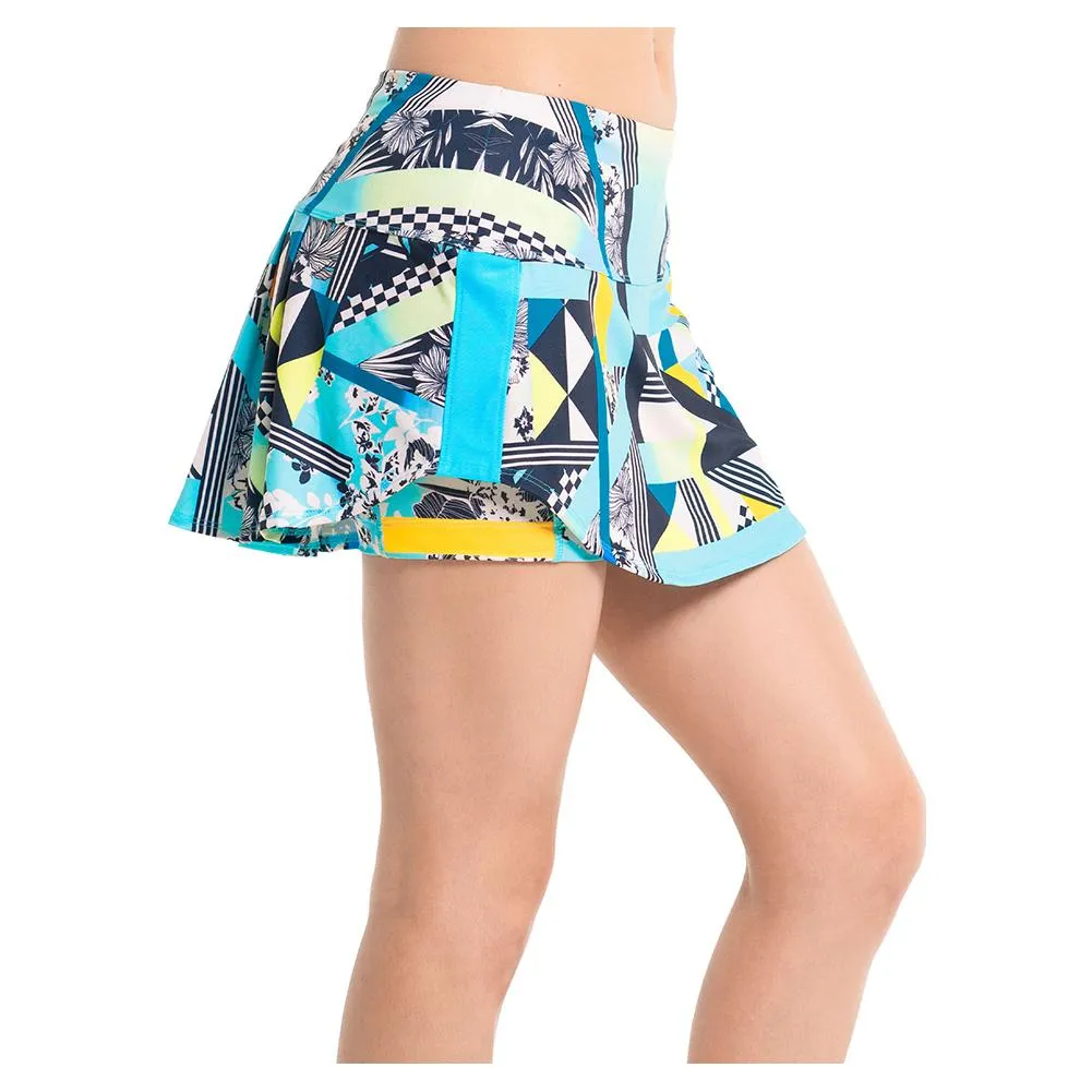 Women's Urbana Tennis Skort Cool Blue